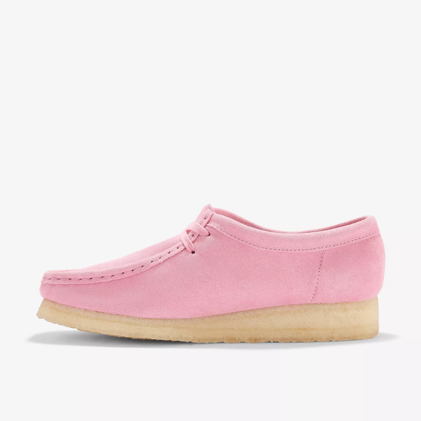 Clarks Women's Wallabee - Candy Pink - Stencil