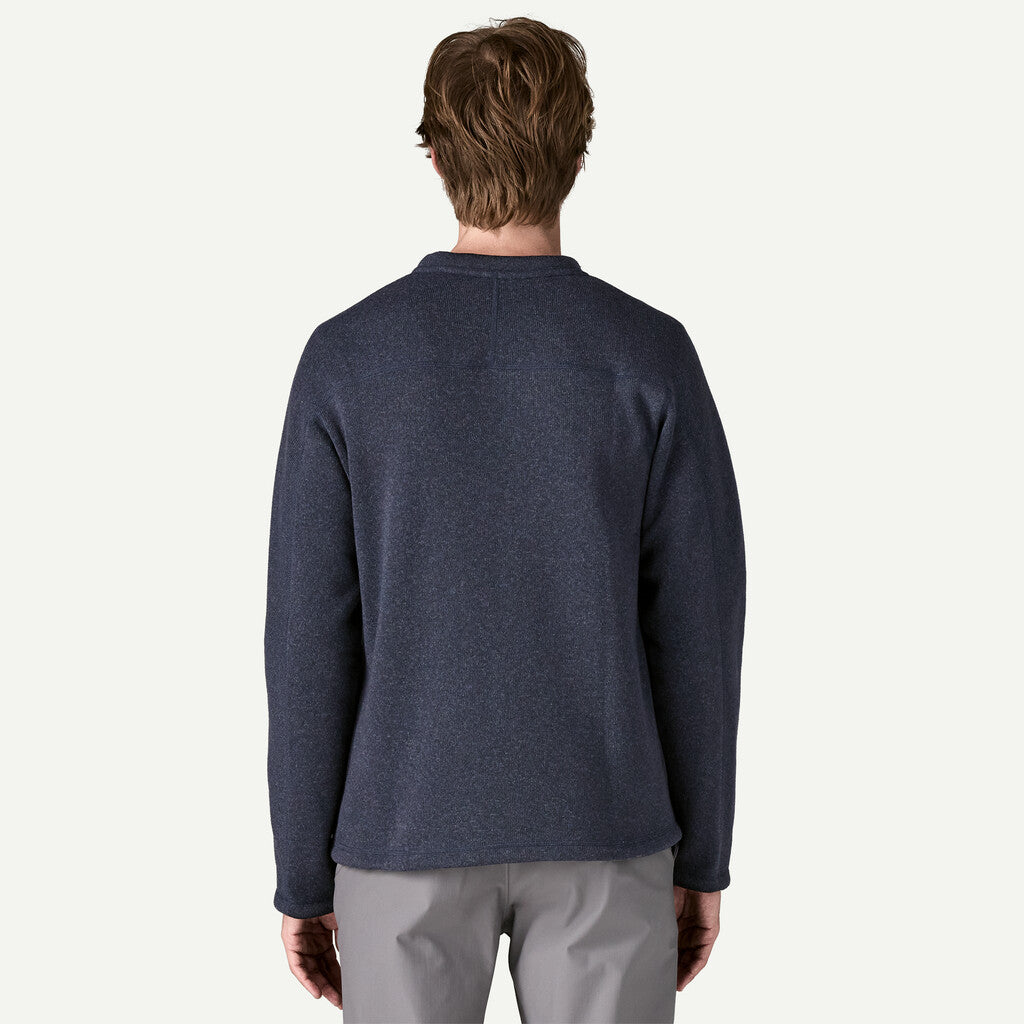 Patagonia Men's Better Sweater® Fleece Crewneck - New Navy - Stencil
