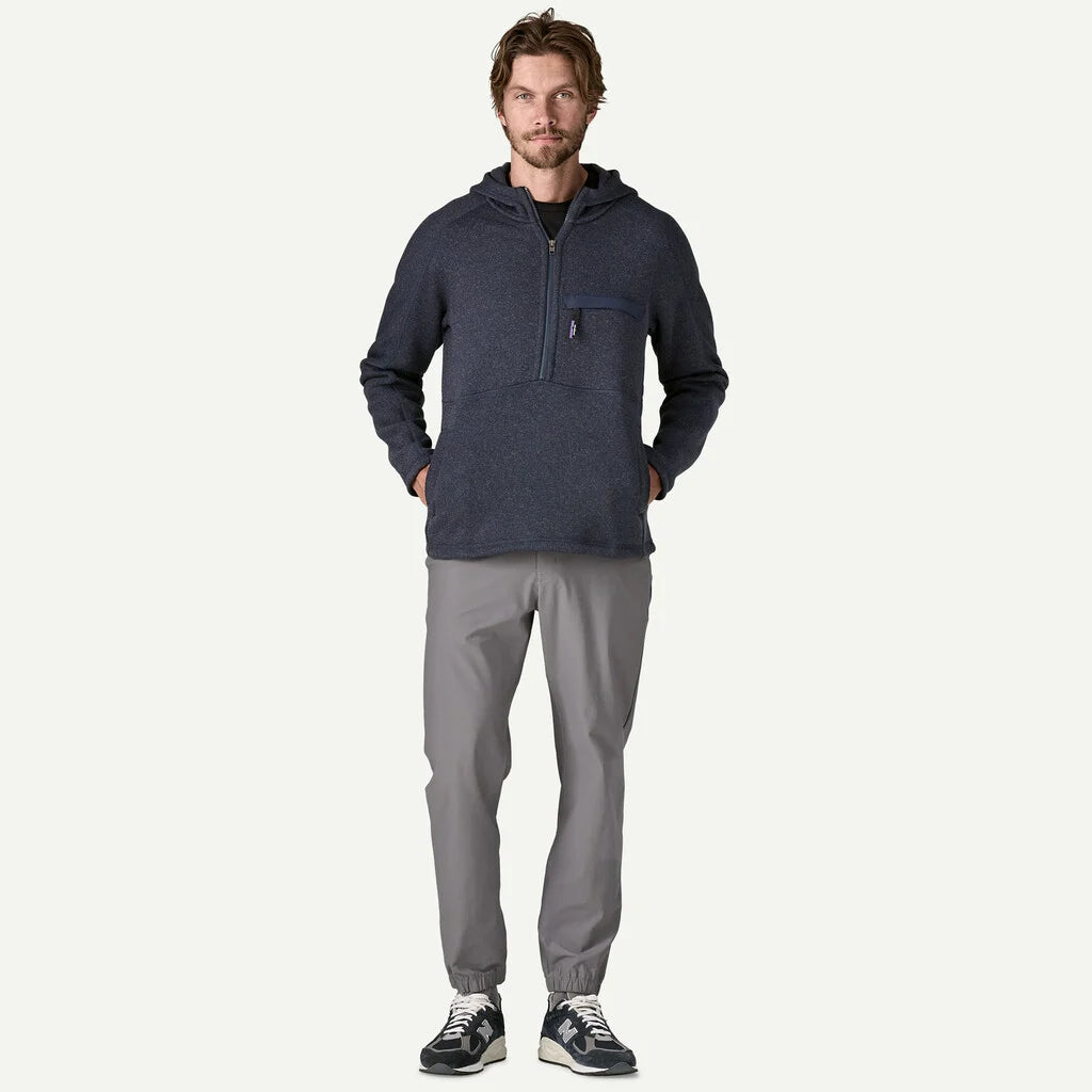 Patagonia Men's Better Sweater® 1/2-Zip Fleece Pullover - New Navy - Stencil