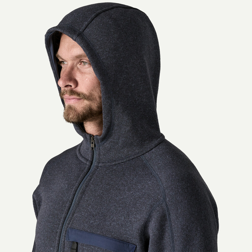 Patagonia Men's Better Sweater® 1/2-Zip Fleece Pullover - New Navy - Stencil