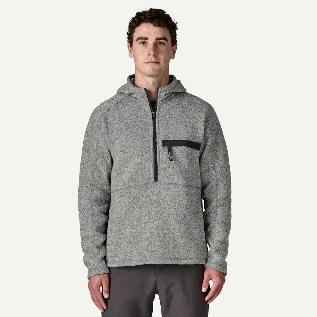 Patagonia Men's Better Sweater® 1/2-Zip Fleece Pullover - Stonewash - Stencil