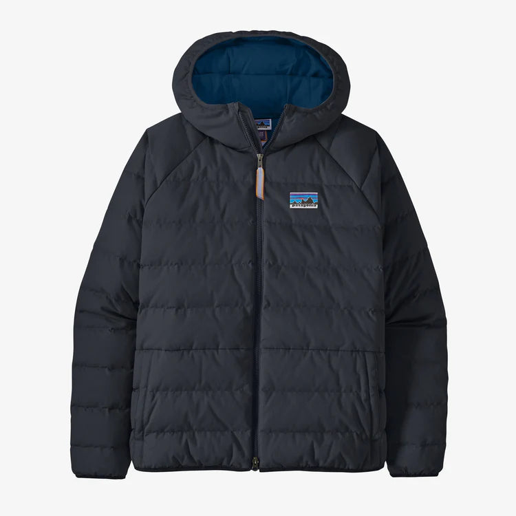 Patagonia Men's Cotton Down Jacket - Pitch Blue - Stencil