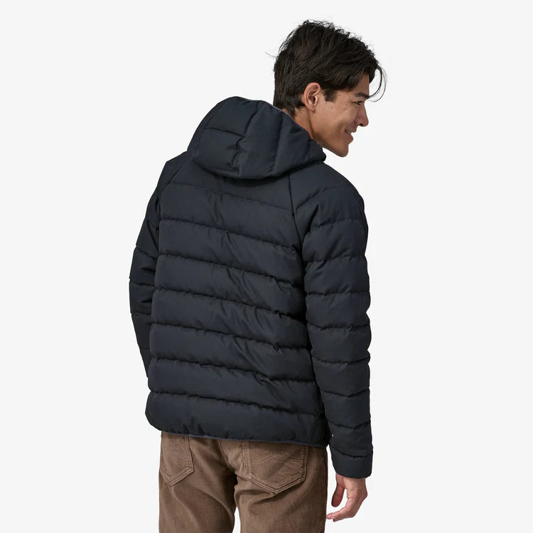 Patagonia Men's Cotton Down Jacket - Pitch Blue - Stencil