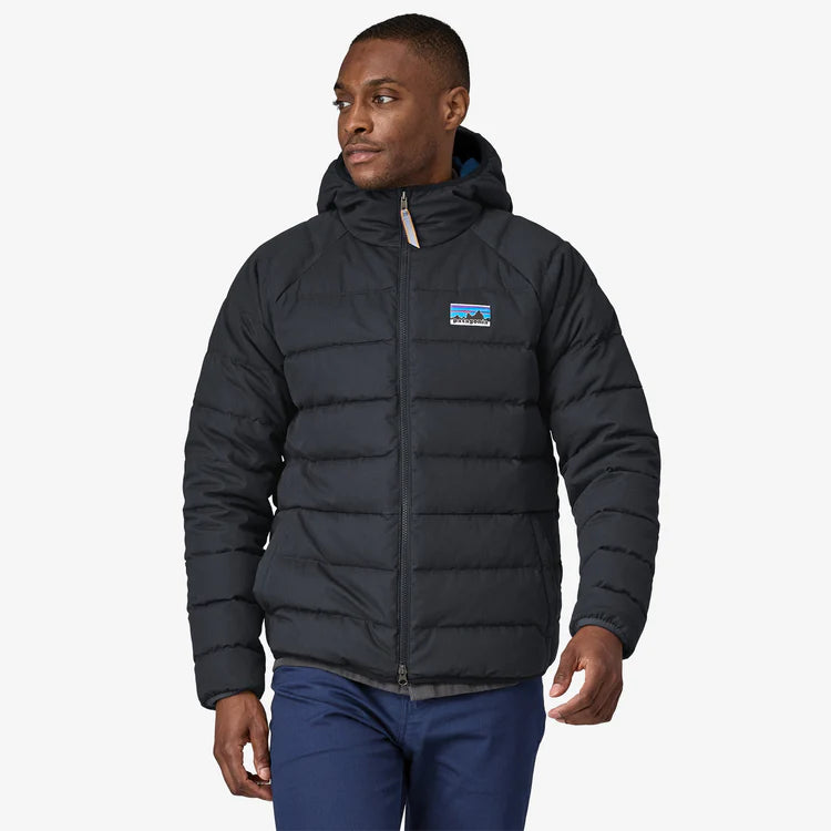 Patagonia Men's Cotton Down Jacket - Pitch Blue - Stencil