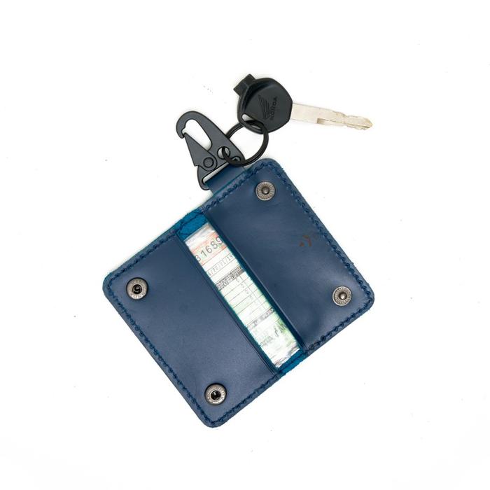 Philo Goods Leather Dixie Keyring - Chocolate