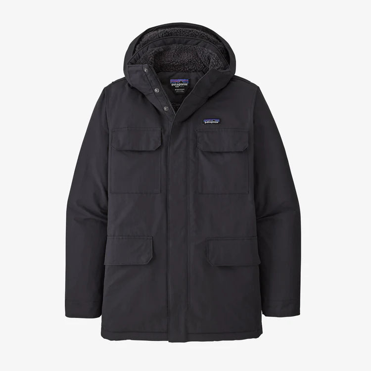 Patagonia Men's Isthmus Parka Ink Black - Stencil