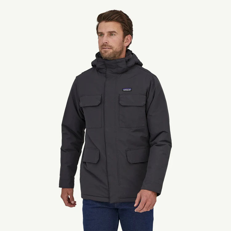 Patagonia Men's Isthmus Parka Ink Black - Stencil