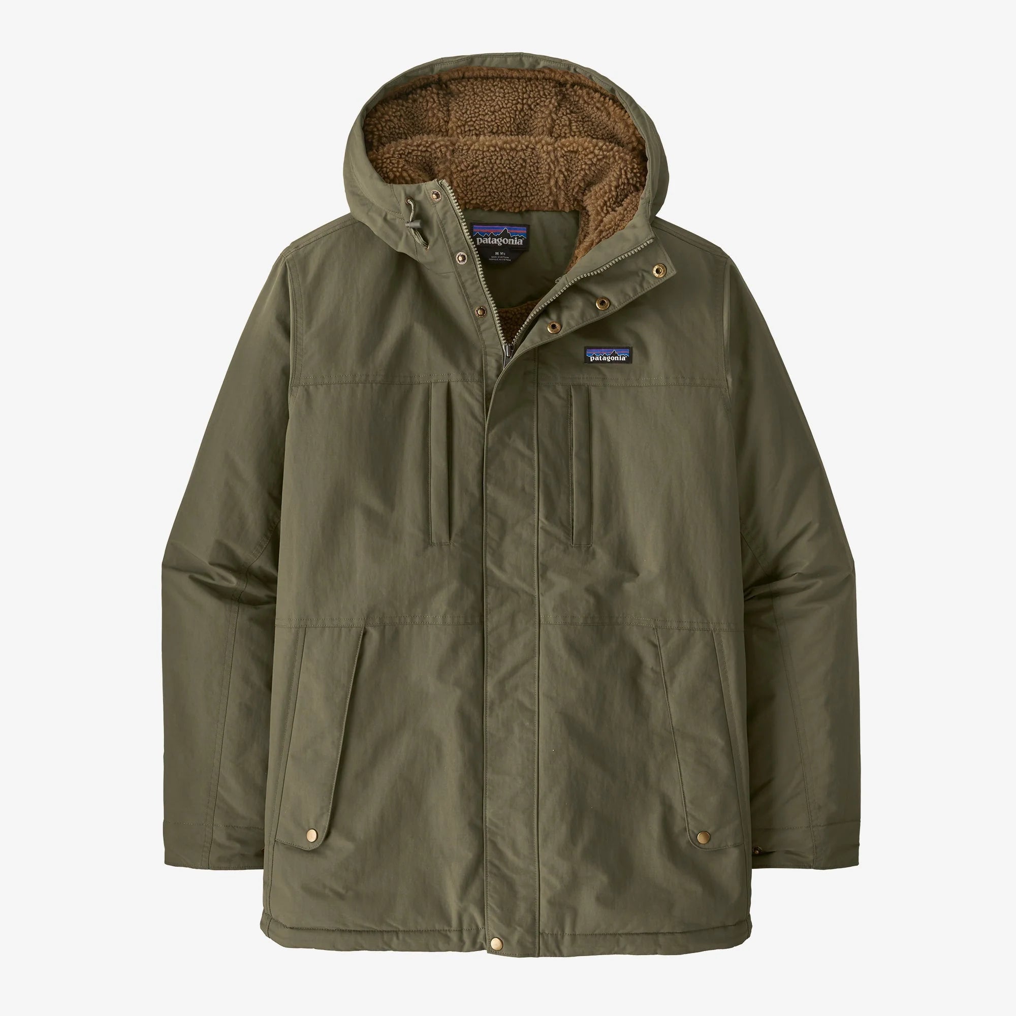 Patagonia Men's Isthmus Parka - Basin Green - Stencil