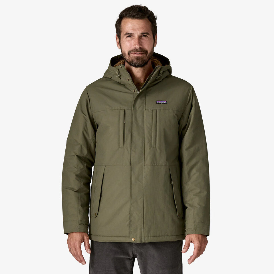 Patagonia Men's Isthmus Parka - Basin Green - Stencil