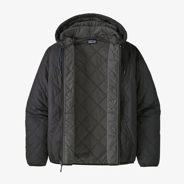 Patagonia Men's Diamond Quilted Bomber Hoody Black