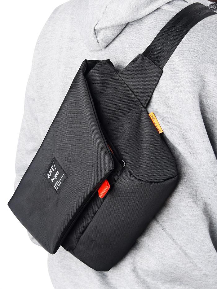 Ant Project Alpha Shoulder Bag - Black