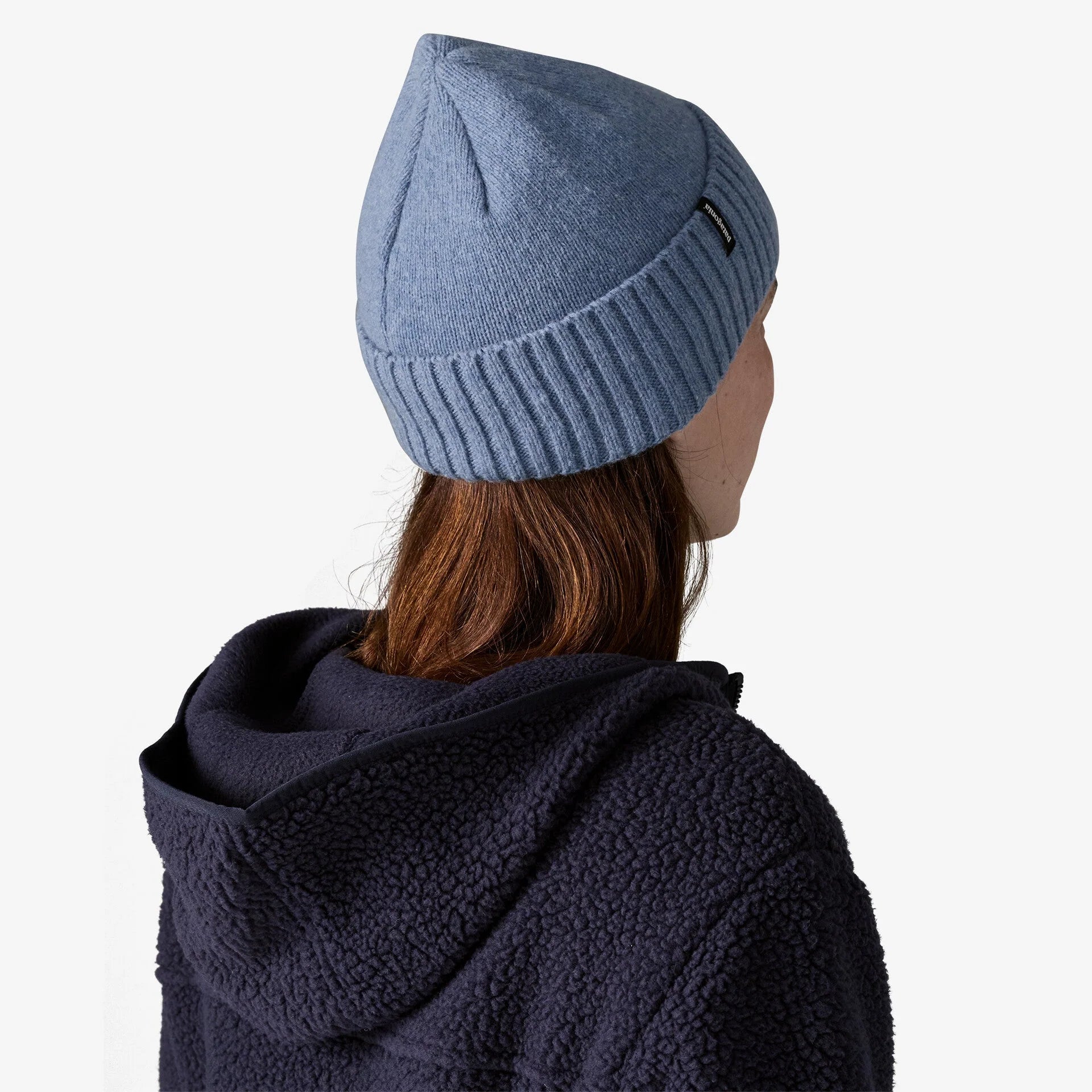 Patagonia Brodeo Beanie - Barnacle Blue - Stencil