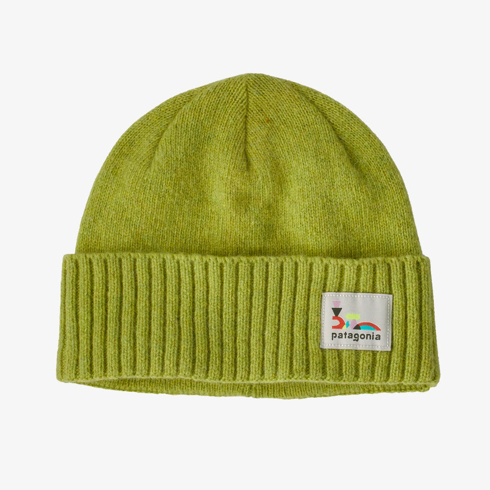 Patagonia Brodeo Beanie - Lose It: Phosphorus Green