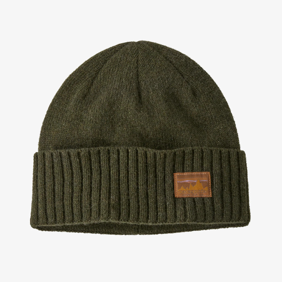 Patagonia Brodeo Beanie - 73 Skyline: Pine Needle Green