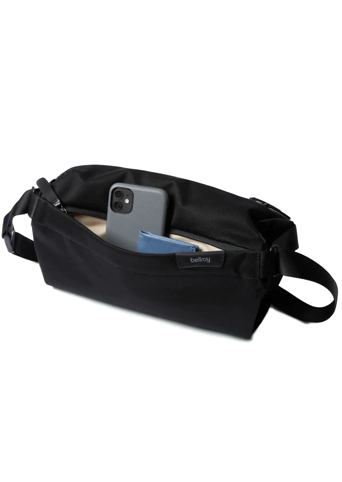 Bellroy Sling Melbourne Black - Stencil