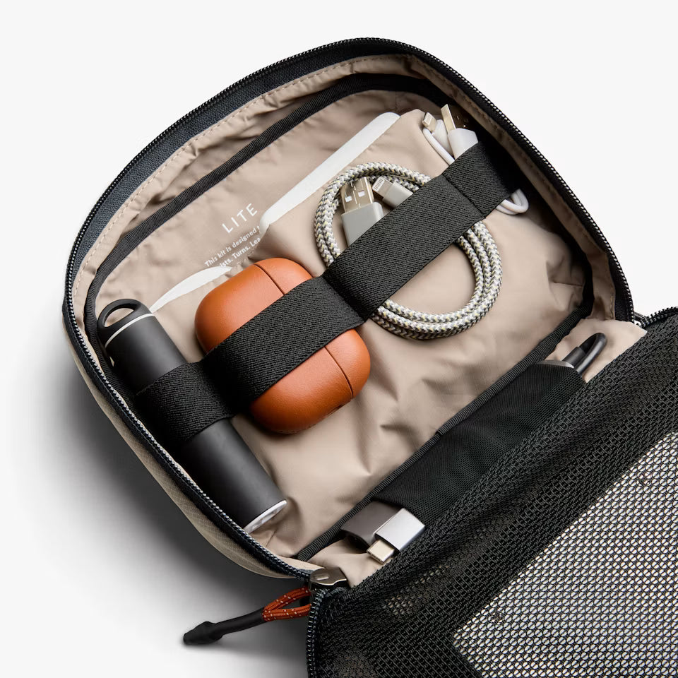 Bellroy Lite Tech Kit - Ash