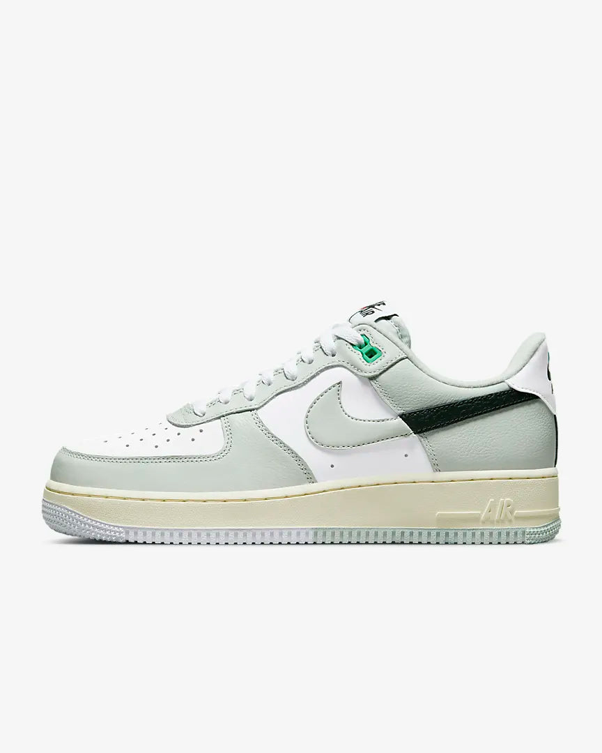 Nike Air Force 1 07 LV8 - Light Silver / White - Stencil