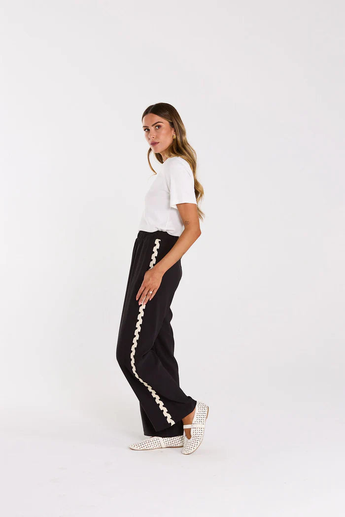 Thing Thing Nina Pant - Black - Stencil