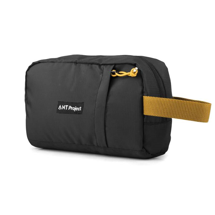Ant Project Roaster Travel Pouch Organiser - Black / Brown