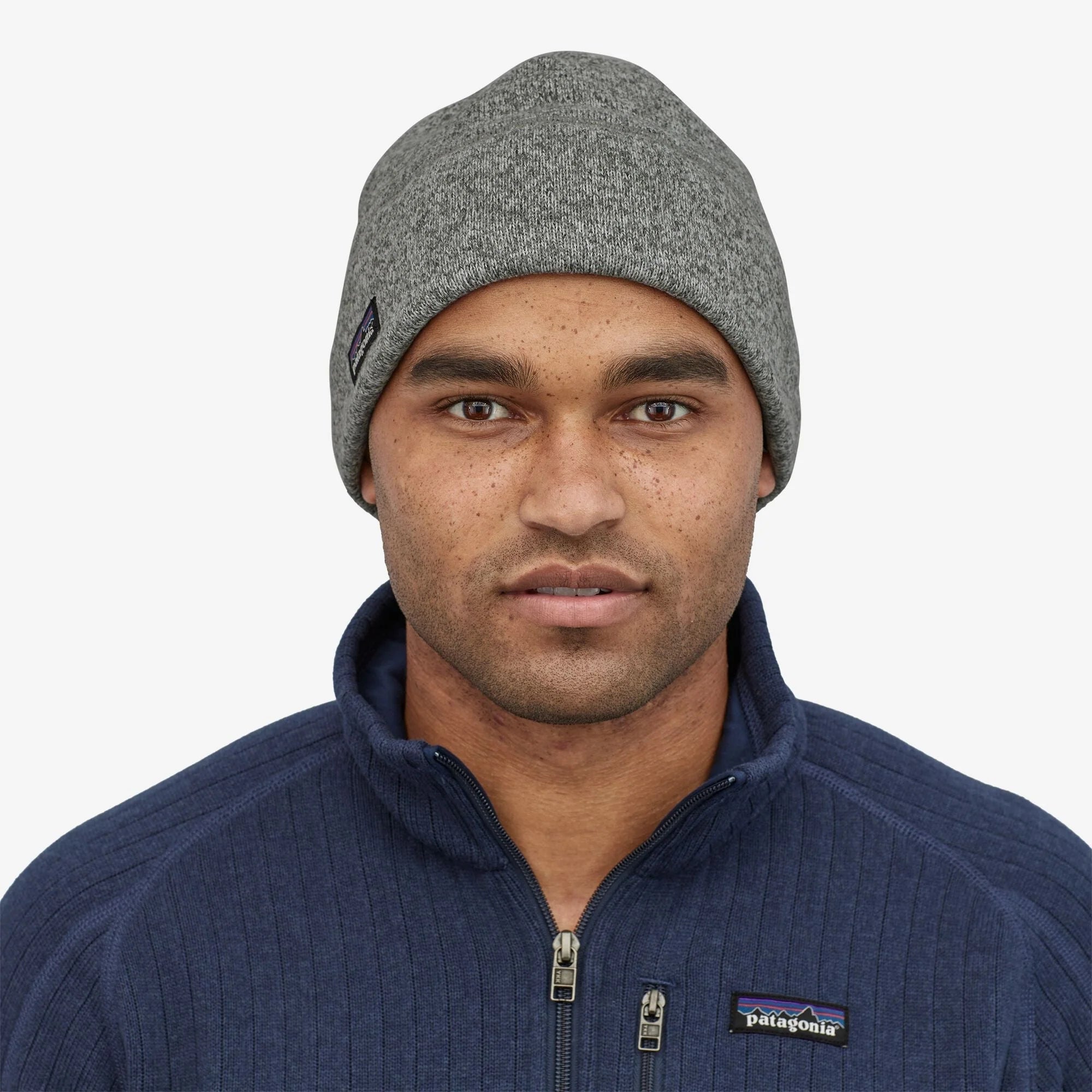 Patagonia Better Sweater Beanie - Birch White - Stencil