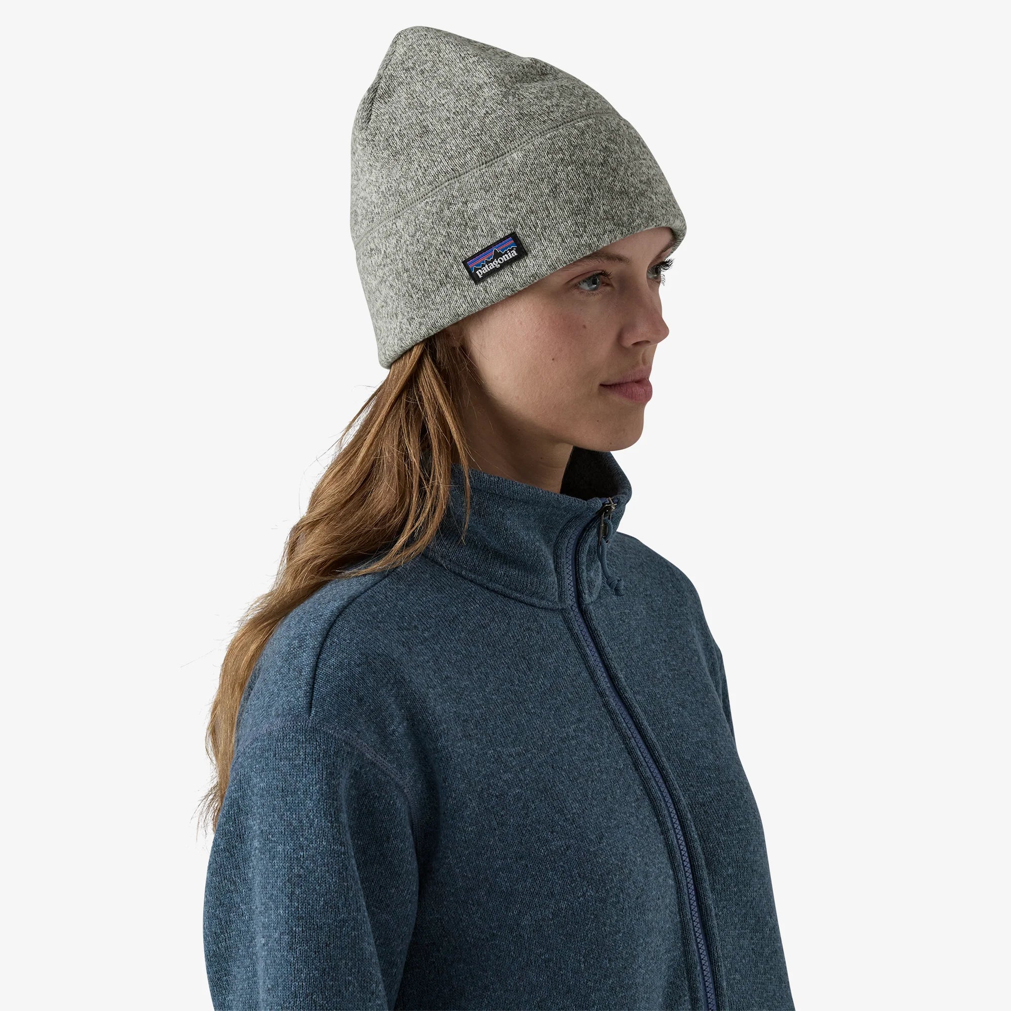 Patagonia Better Sweater Beanie - Birch White - Stencil