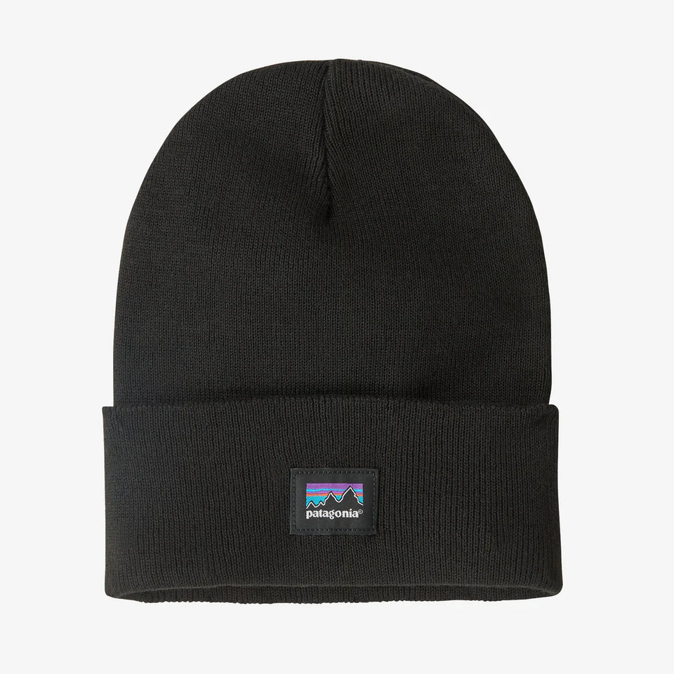 Patagonia Everyday Beanie - Black - Stencil