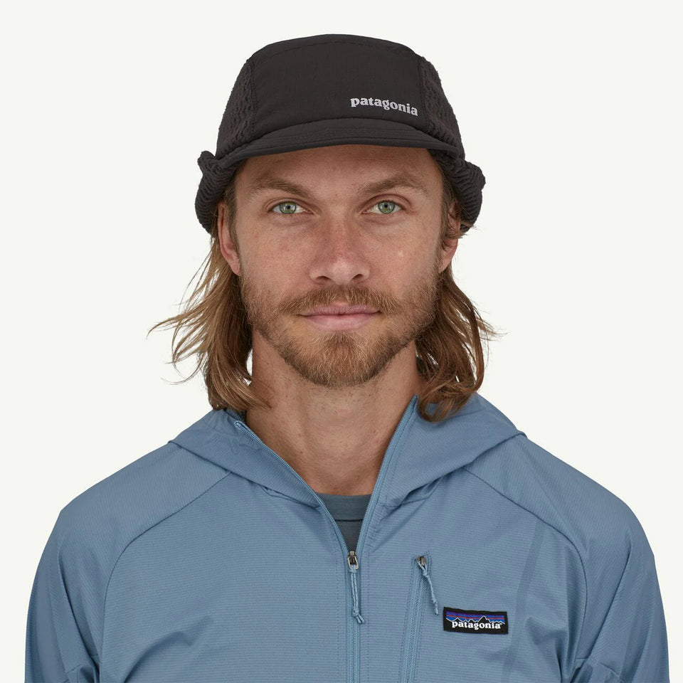 Patagonia Winter Duckbill Running Cap - Black