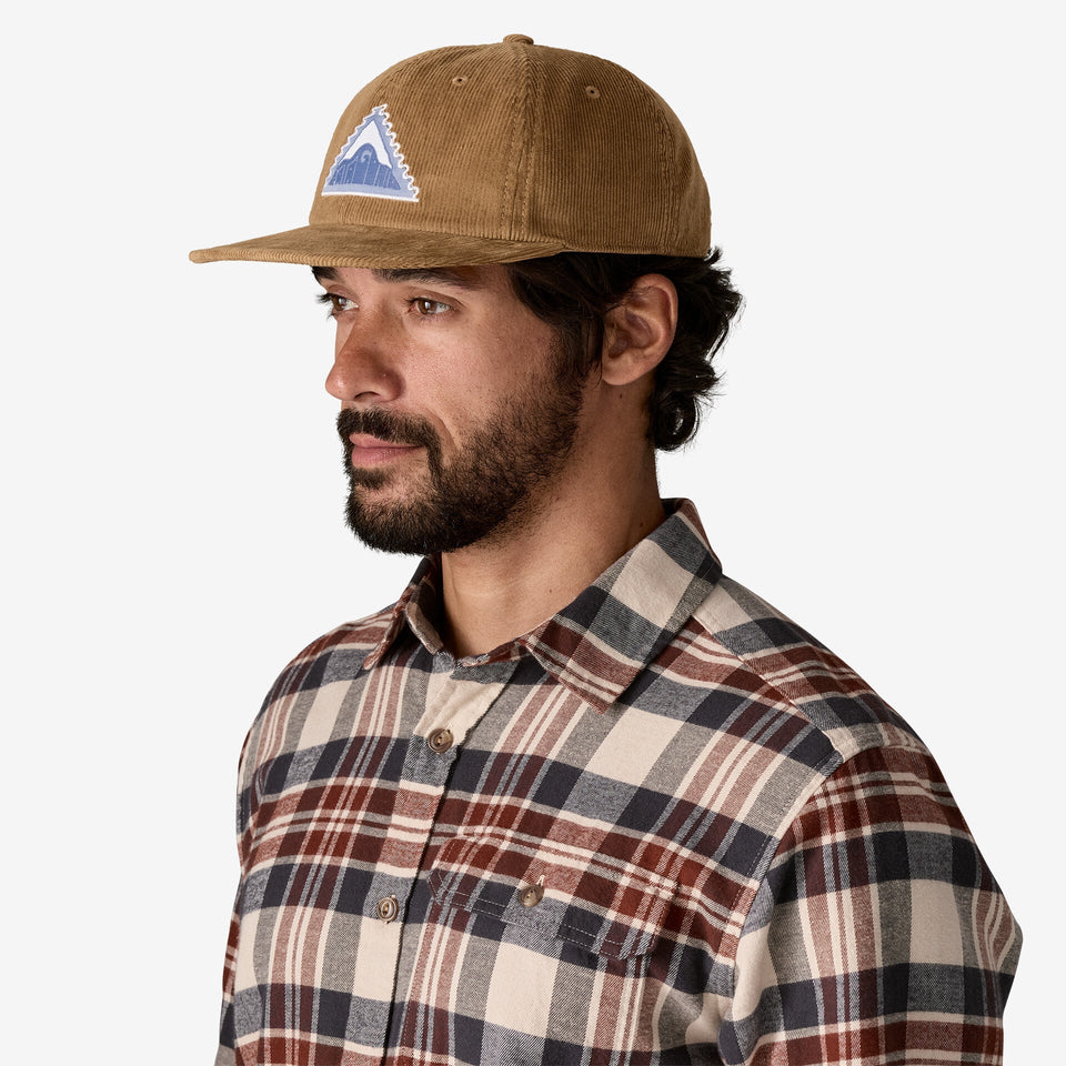 Patagonia Corduroy Cap - Driftways Patch Coriander Brown