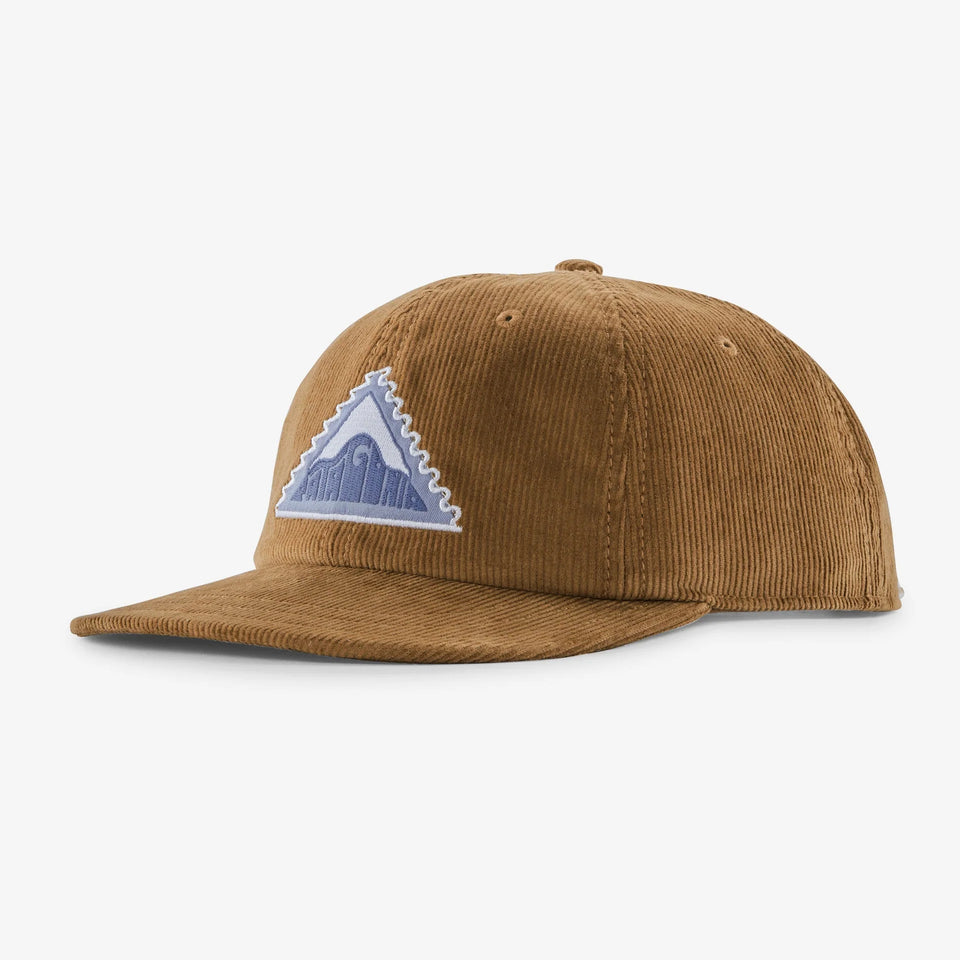 Patagonia Corduroy Cap - Driftways Patch Coriander Brown