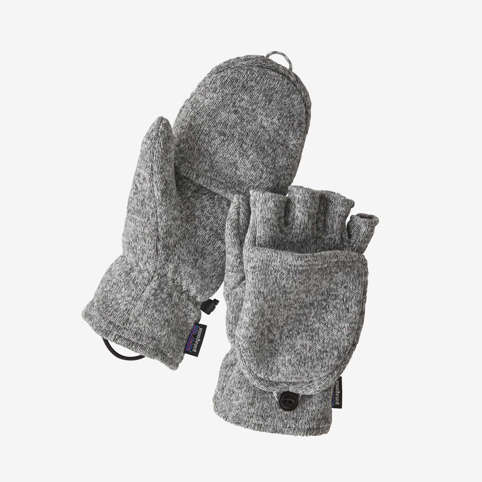 Patagonia Better Sweater® Gloves - Birch White - Stencil