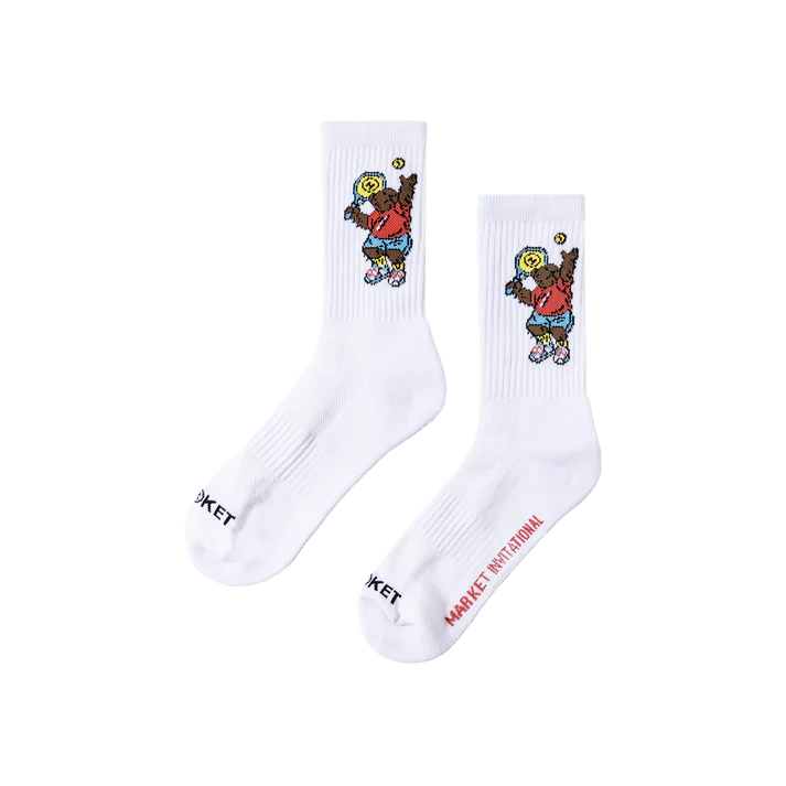 Market Invitational Socks White