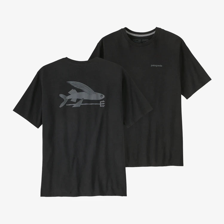 Patagonia Men's Flying Fish Responsibili-Tee® - Ink Black