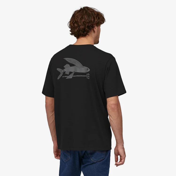 Patagonia Men's Flying Fish Responsibili-Tee® - Ink Black