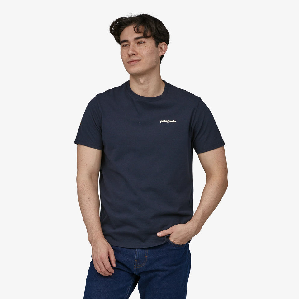 Patagonia Men's Fitz Roy Icon Responsibili-Tee® - New Navy
