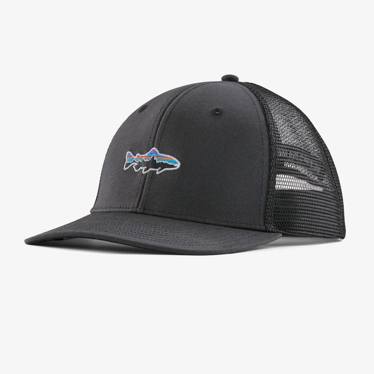 Patagonia Stand Up® Trout Trucker Hat - Ink Black