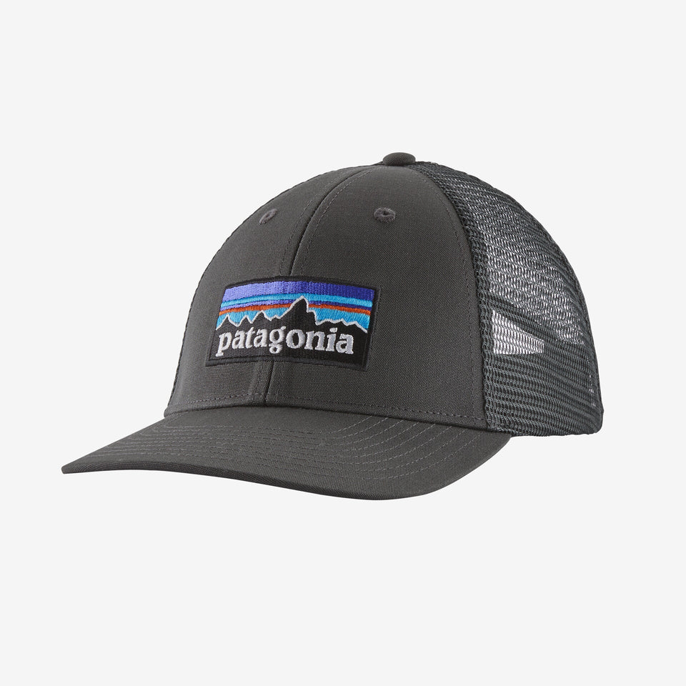 Patagonia P6 Logo LoPro Trucker Hat - Forge Grey