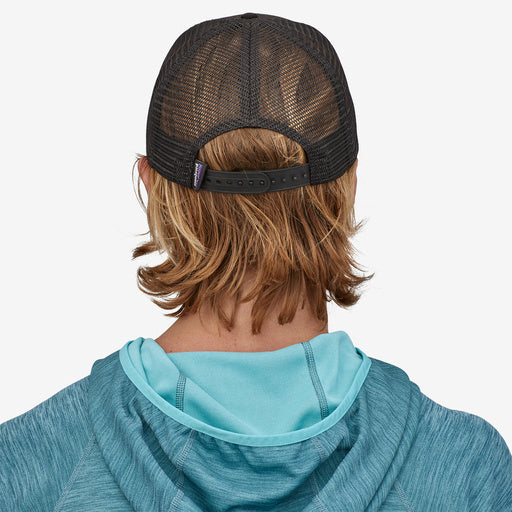 Patagonia Fitz Roy Trout Trucker Hat - Black - Stencil