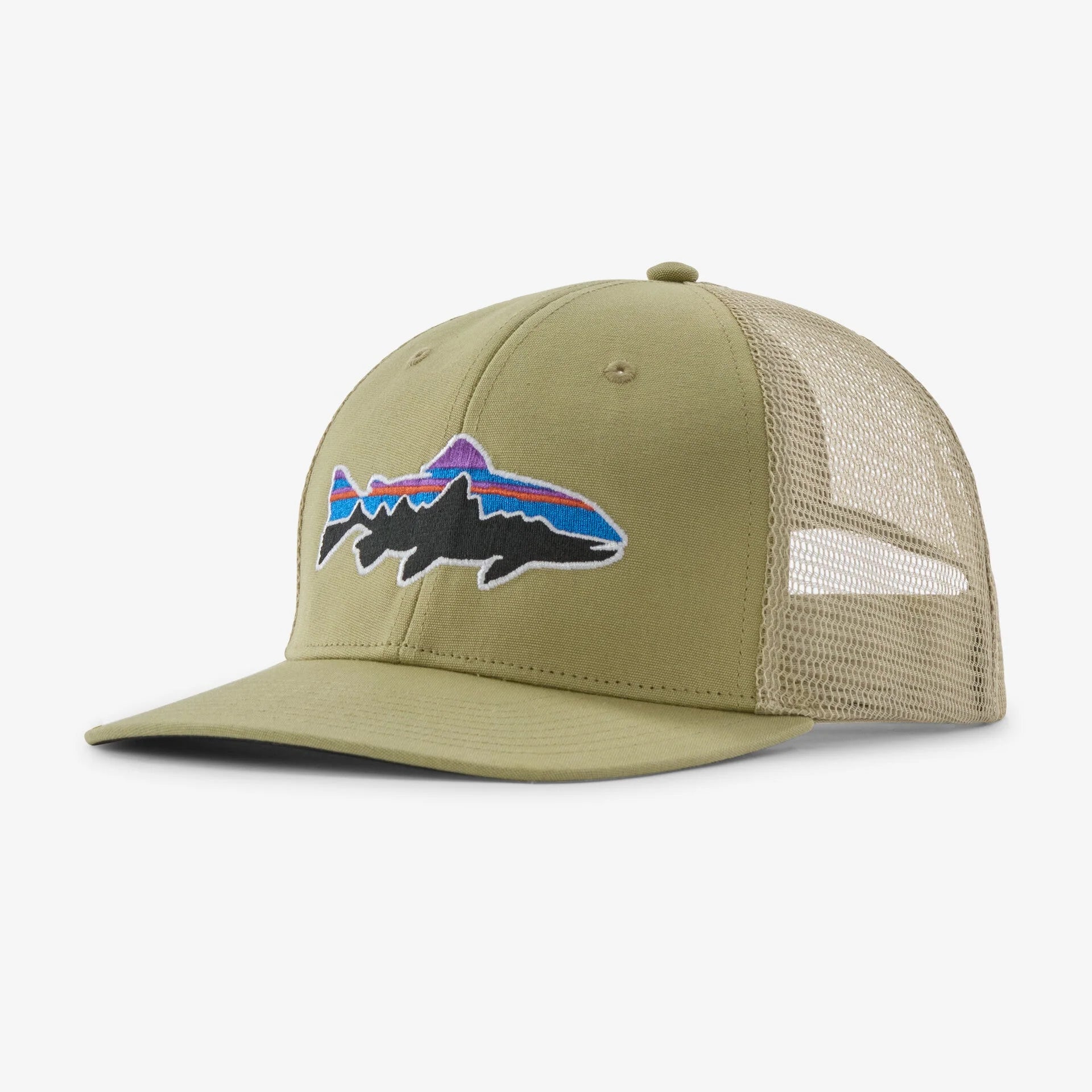 Patagonia Fitz Roy Trout Trucker Hat - Gumtree Green