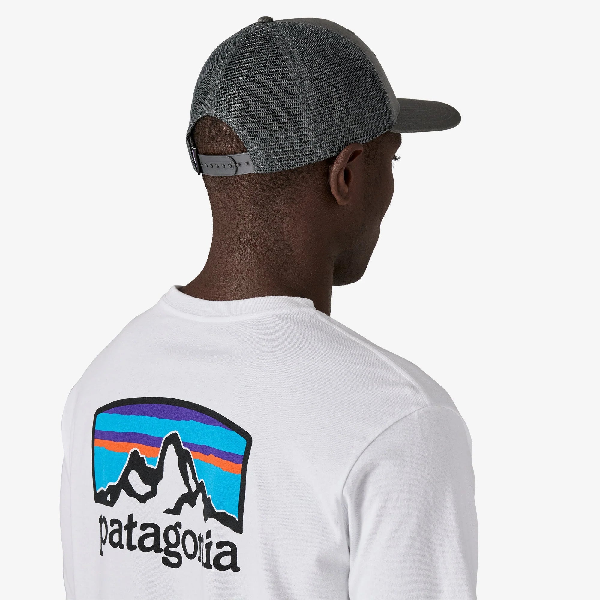 Patagonia P-6 Logo Trucker Hat - Forge Grey