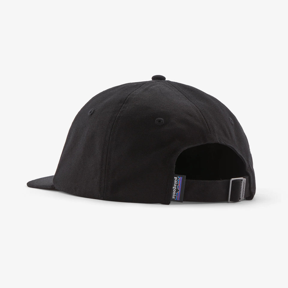 Patagonia Fitz Roy Icon Trad Cap - Text Logo: Ink Black