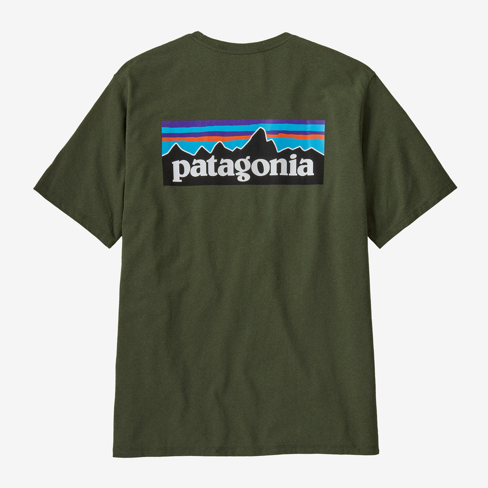 Patagonia Men's P-6 Logo Responsibili-Tee® - Torrey Pine Green