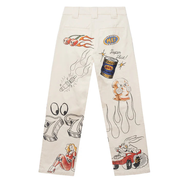 Market Horsepower Senior Pant Ecru