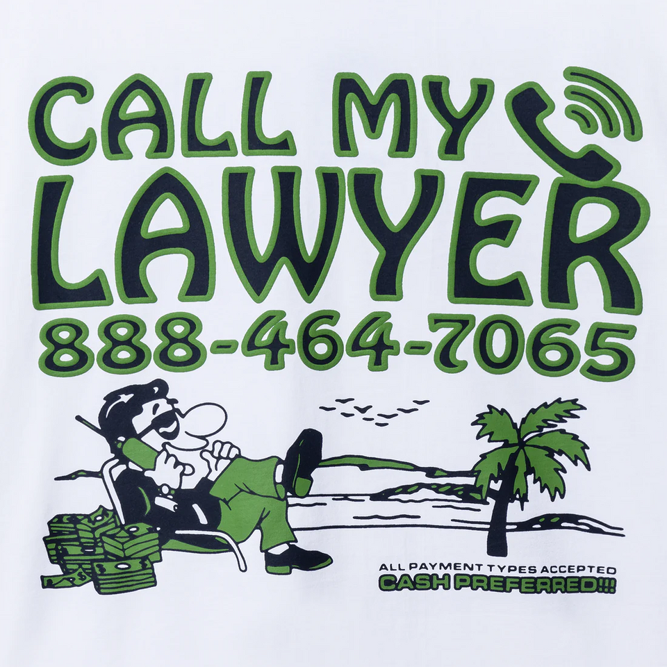 Market Offshore Lawyer Tee White