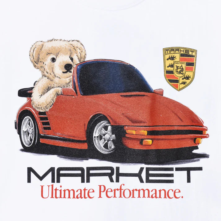 Market Ultimate Performance Bear T-Shirt White