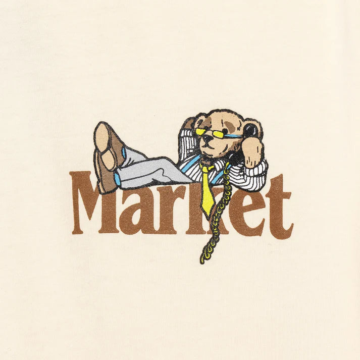 Market Better Call Bear T-Shirt Ecru