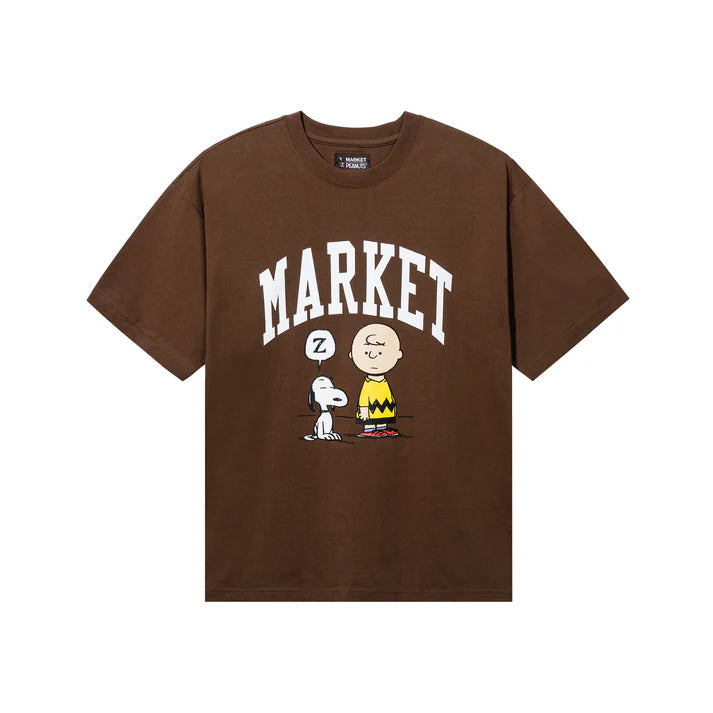 Market x Peanuts Arc T-Shirt - Brown