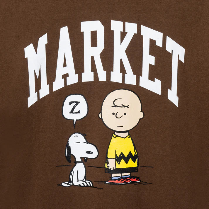 Market x Peanuts Arc T-Shirt - Brown