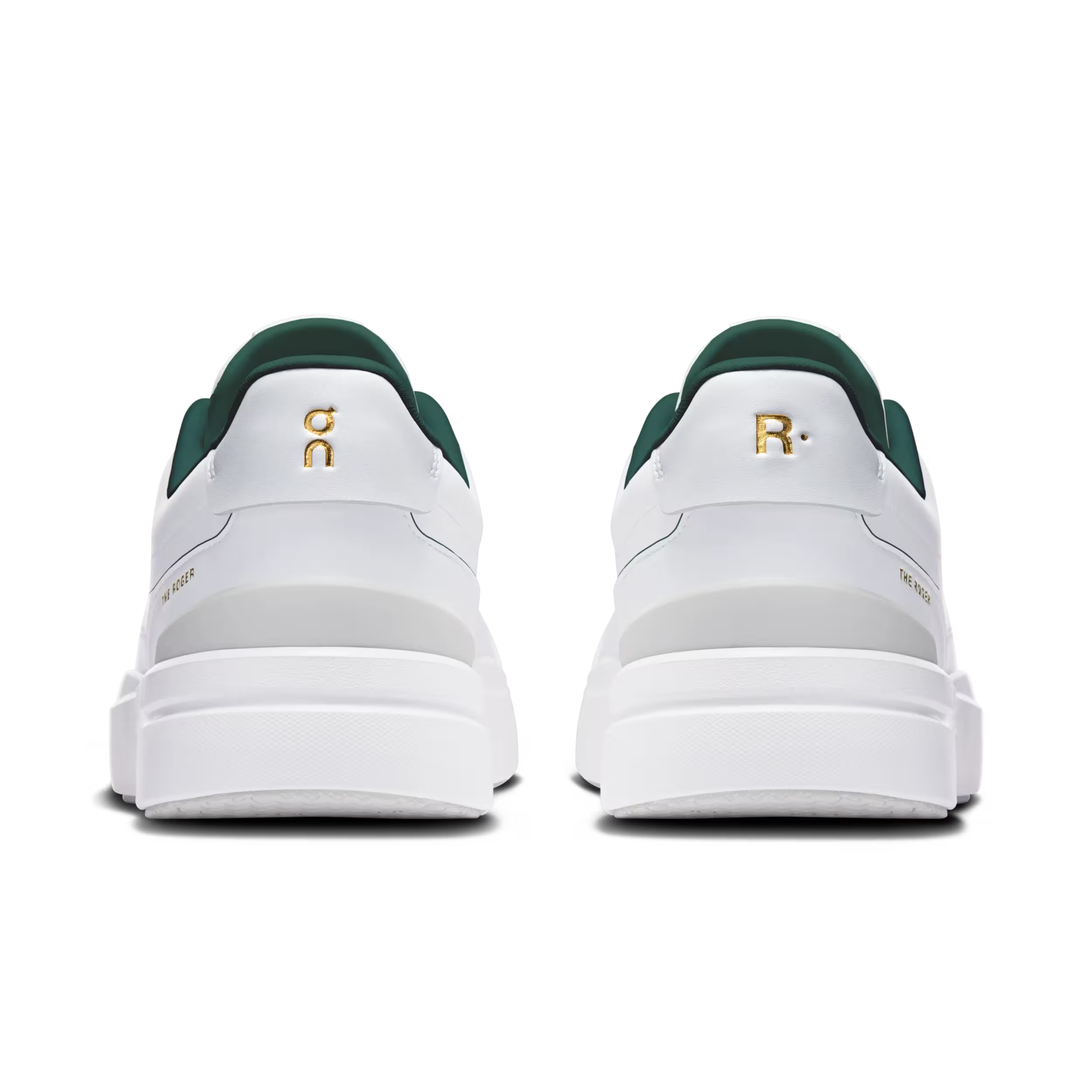 On THE ROGER Centre Court - White/Evergreen