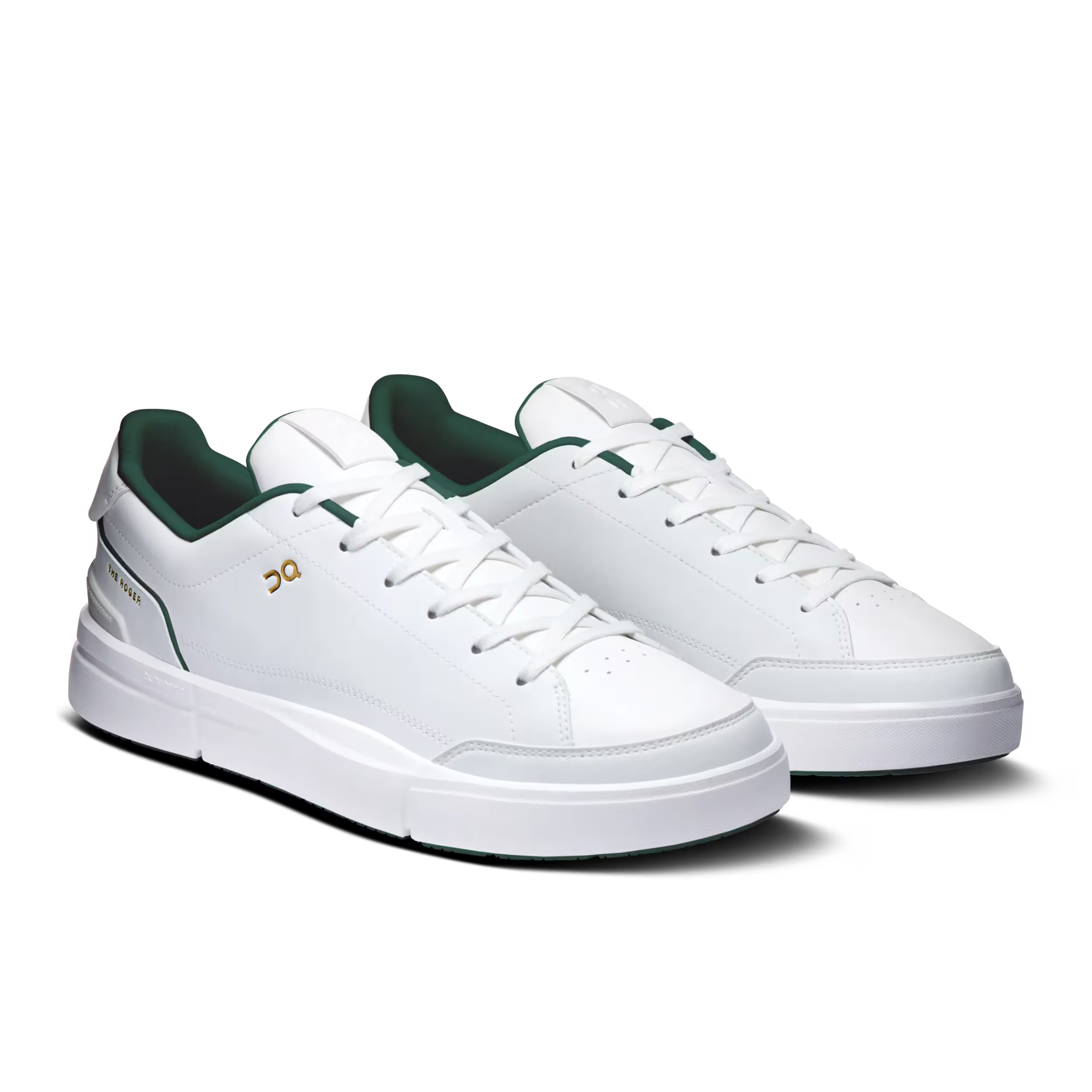On THE ROGER Centre Court - White/Evergreen