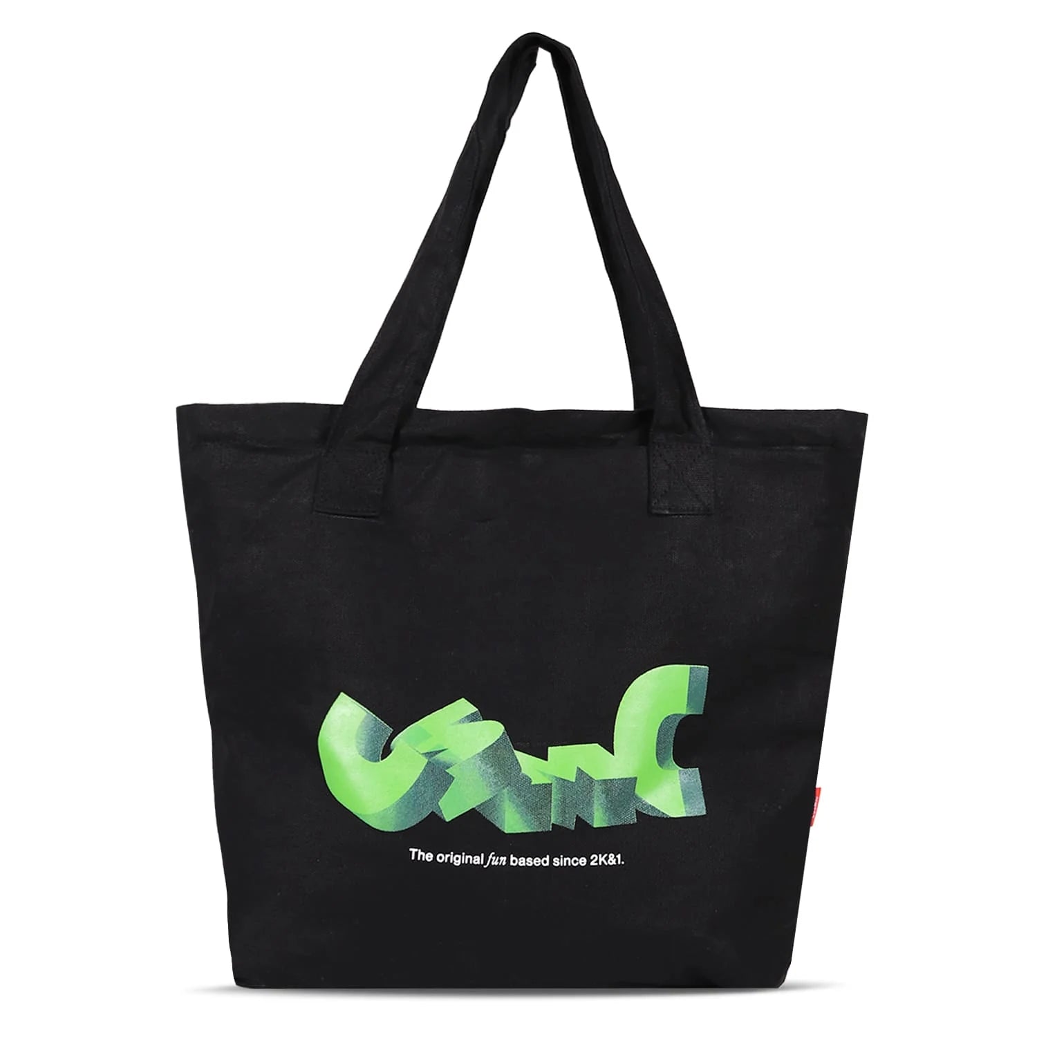 Cosmic 3D Type Tote - Black - Stencil
